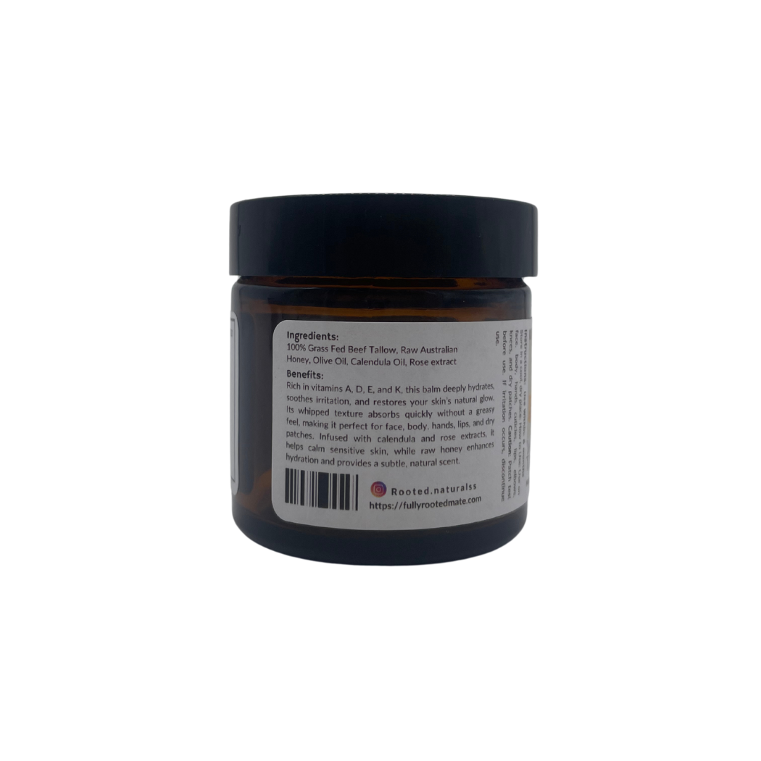 Whipped Tallow and Honey Balm