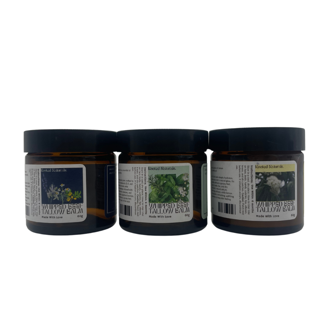 Whipped Beef Tallow Balm - Scented Bundle