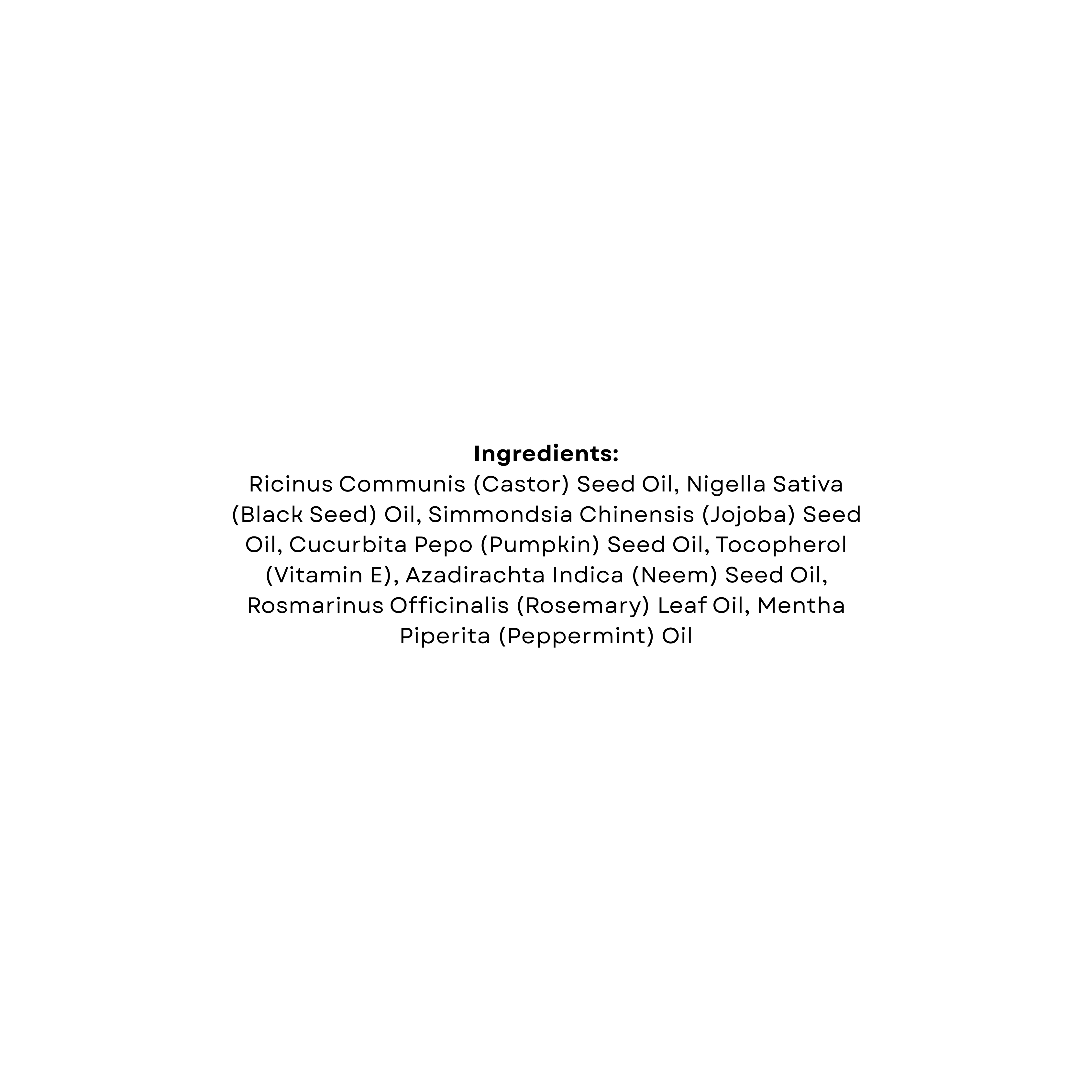 Hair & Scalp Growth Oil