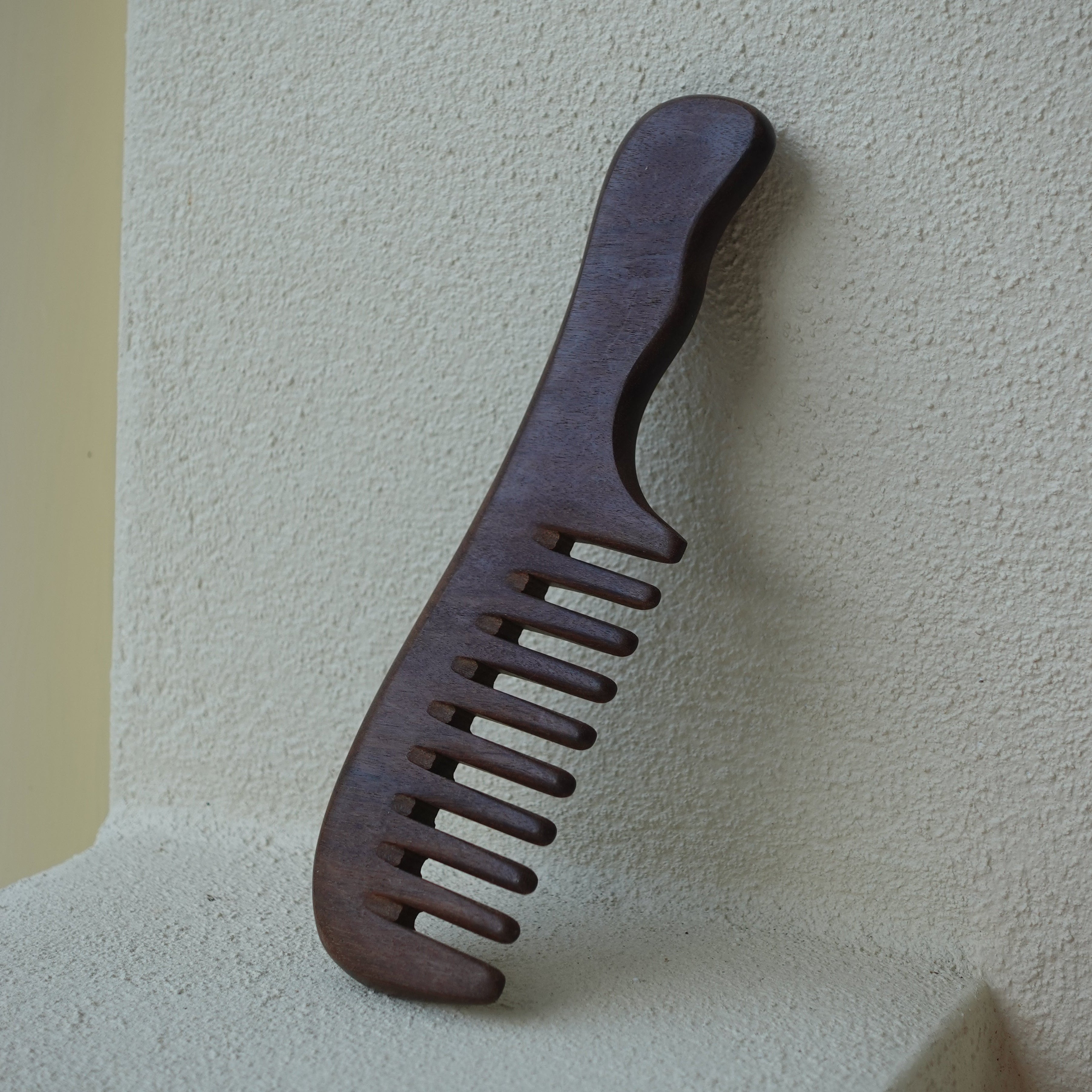Wide tooth Wooden Comb