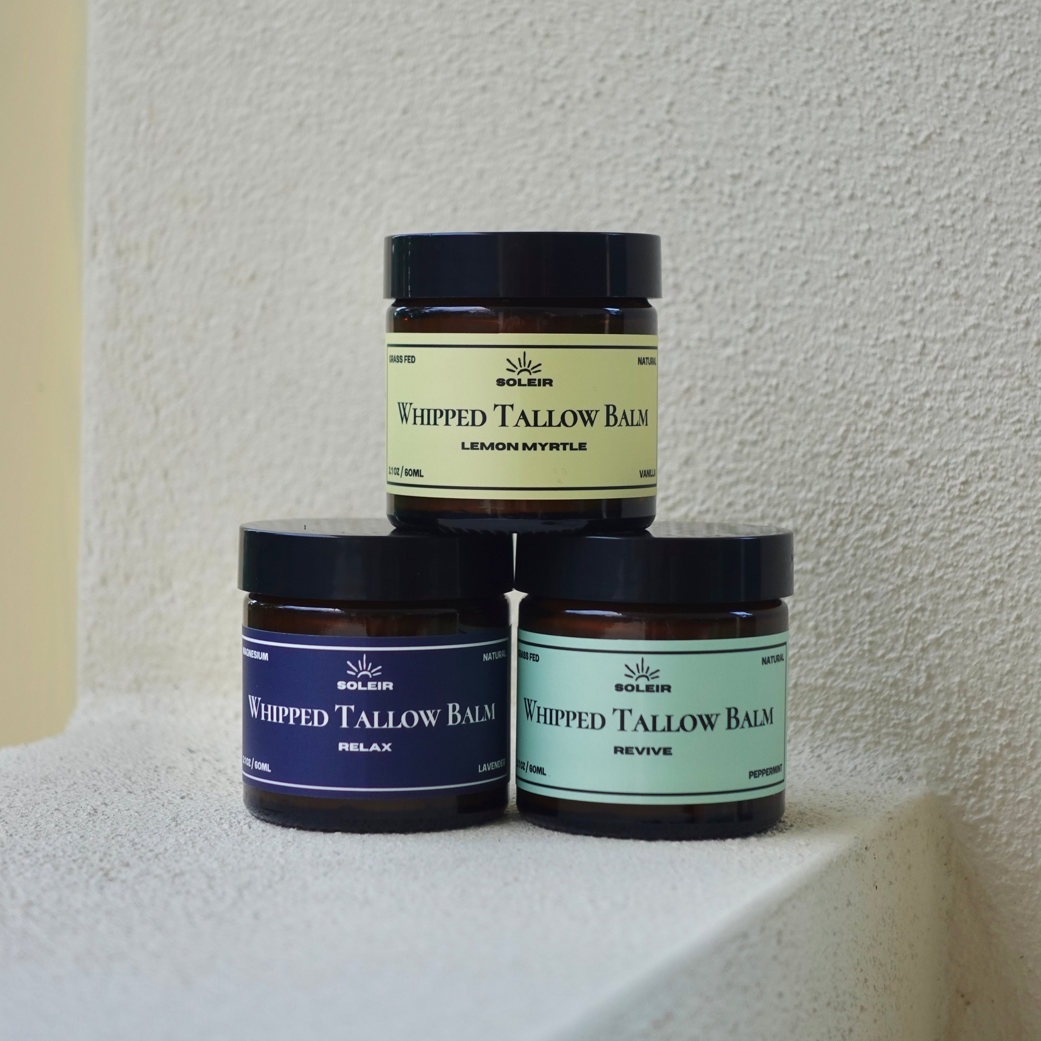Scented Tallow Balm Set