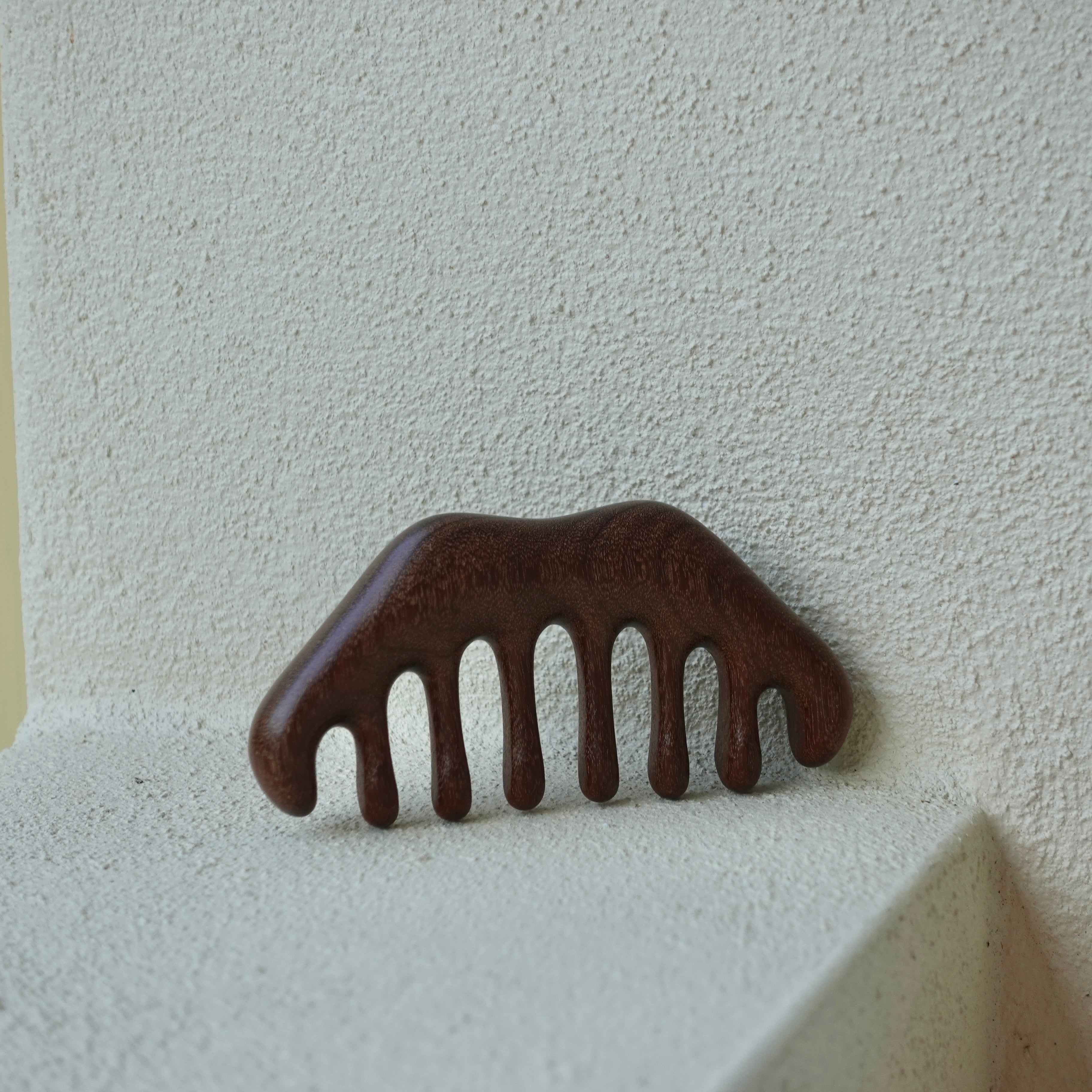 Wooden Scalp Comb and Massager