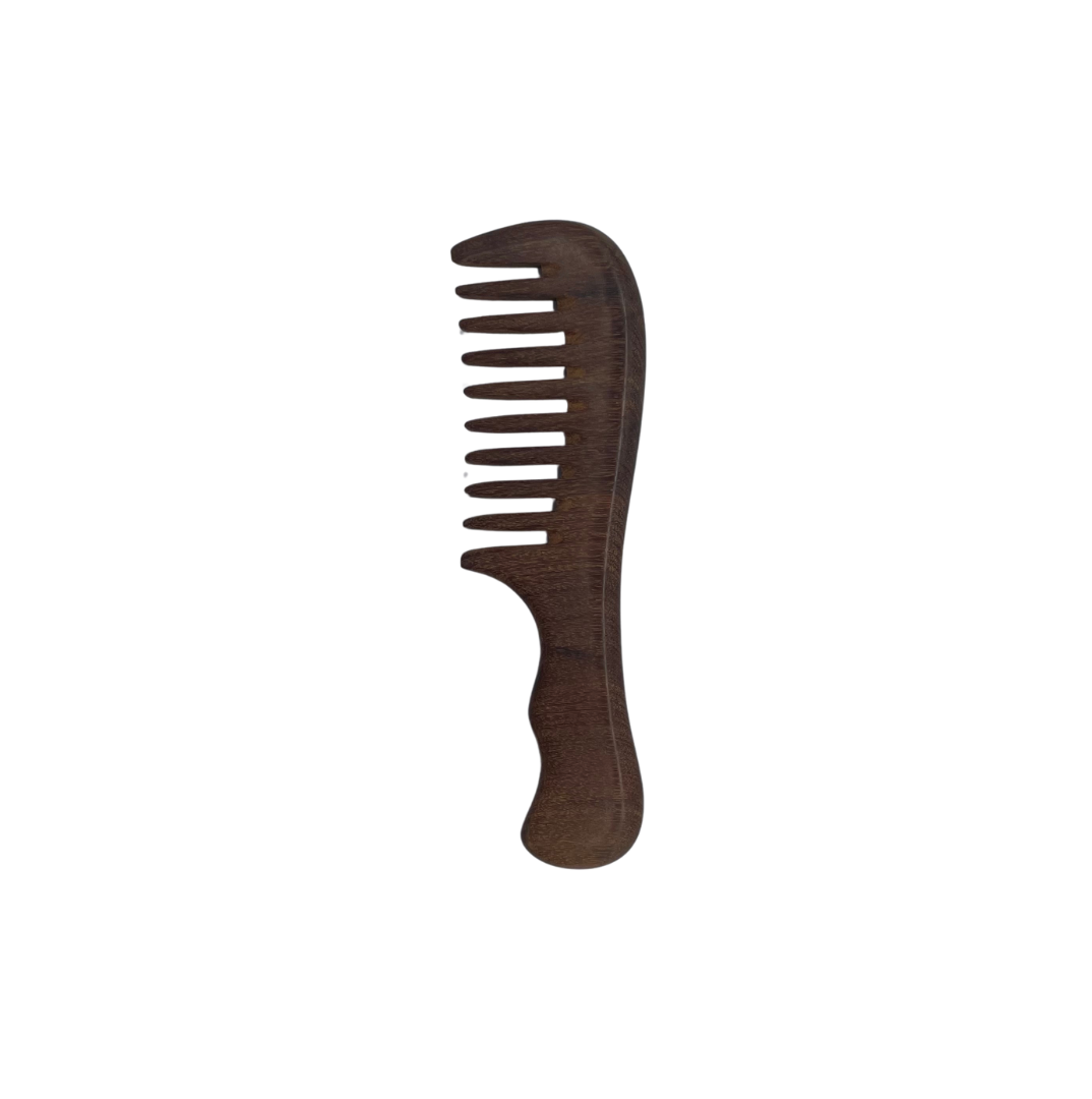 Wide tooth Wooden Comb